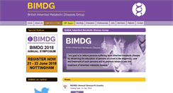 Desktop Screenshot of bimdg.org.uk