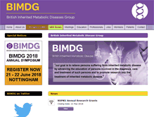 Tablet Screenshot of bimdg.org.uk